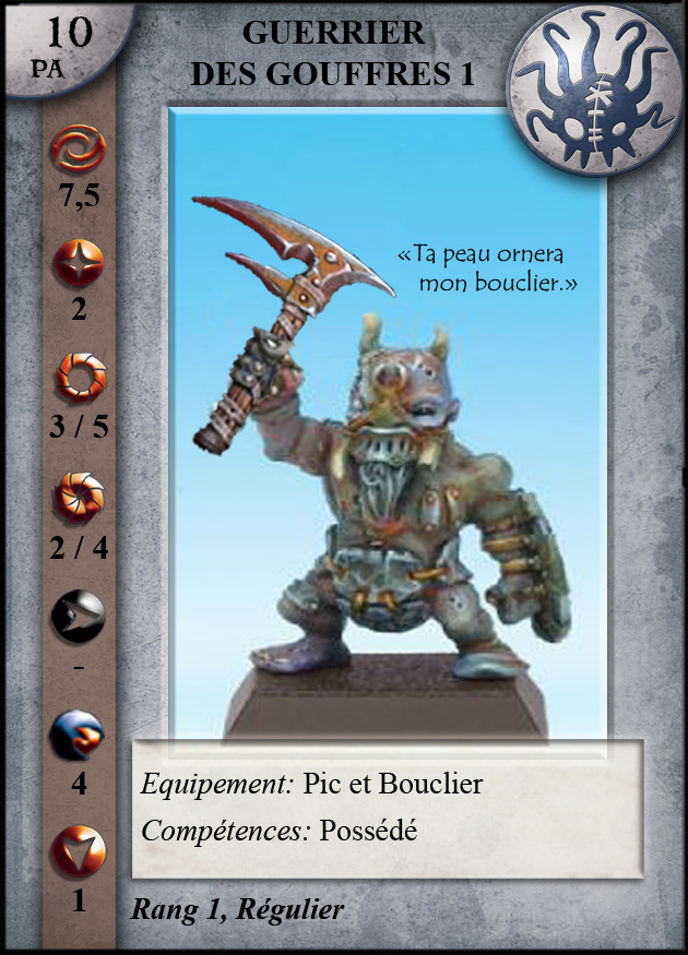 Guerrier des Gouffres 1